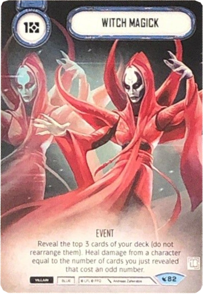 Witch Magick (LEG) Promo Star Wars Destiny Fantasy Flight Games