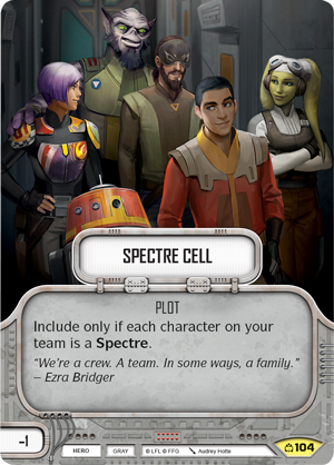 Spectre Cell (CM) Uncommon Star Wars Destiny Fantasy Flight Games