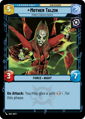 Mother Talzin - Power Through Magick (LOF) Common Fantasy Flight Games Standard Non-Foil