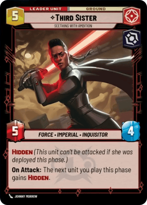 Third Sister - Seething With Ambition (LOF) Common Fantasy Flight Games Standard Non-Foil