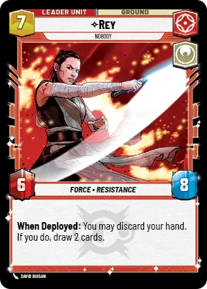 Rey - Nobody (LOF) Rare Fantasy Flight Games Standard Non-Foil