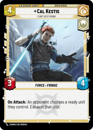 Cal Kestis - I Can't Keep Hiding (LOF) Common Fantasy Flight Games Standard Non-Foil