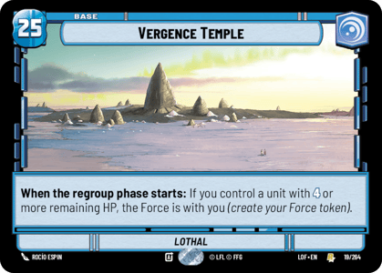 Vergence Temple (LOF) Rare Fantasy Flight Games Standard Non-Foil