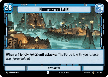 Nightsister Lair (LOF) Common Fantasy Flight Games Standard Non-Foil