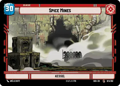 Spice Mines - Kessel (SHD) Common Star Wars Unlimited Fantasy Flight Games Standard Non-Foil 