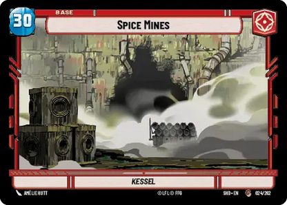 Spice Mines - Kessel (SHD) Common Star Wars Unlimited Fantasy Flight Games Standard Non-Foil 