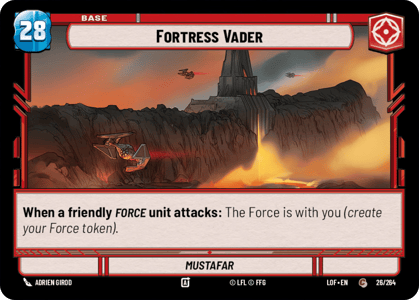 Fortress Vader (LOF) Common Fantasy Flight Games Standard Non-Foil