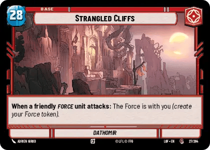 Strangled Cliffs (LOF) Common Fantasy Flight Games Standard Non-Foil