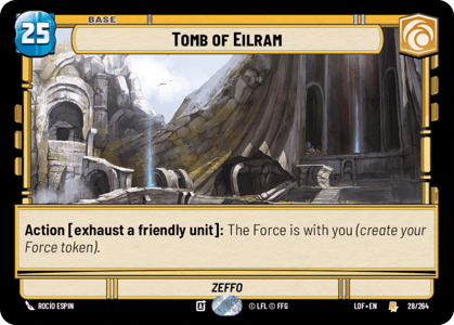 Tomb of Eilram (LOF) Rare Fantasy Flight Games Standard Non-Foil