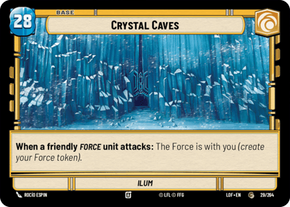 Crystal Caves (LOF) Common Fantasy Flight Games Standard Non-Foil