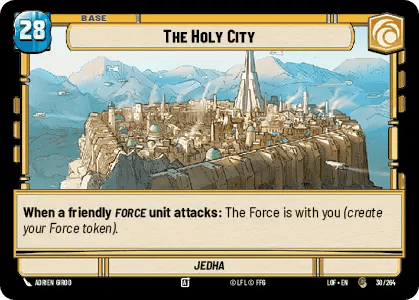 The Holy City (LOF) Common Fantasy Flight Games Standard Non-Foil