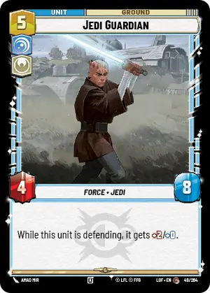 Jedi Guardian (LOF) Common Fantasy Flight Games Standard Non-Foil