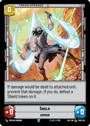 Experience / Shield Token (LOF) Common Star Wars Unlimited Fantasy Flight Games