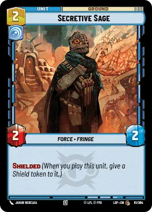 Secretive Sage (LOF) Common Fantasy Flight Games Standard Non-Foil