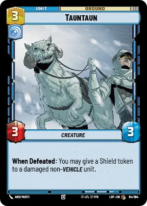 Tauntaun (LOF) Common Fantasy Flight Games Standard Non-Foil