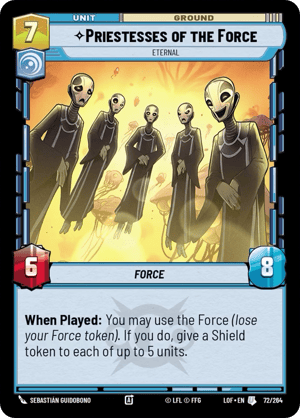 Priestesses of the Force - Eternal (LOF) Uncommon Fantasy Flight Games Standard Non-Foil