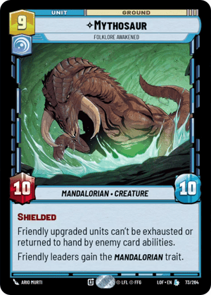 Mythosaur - Folklore Awakened (LOF) Legendary Fantasy Flight Games Standard Non-Foil