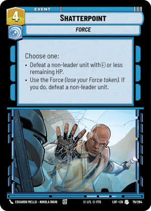 Shatterpoint (LOF) Uncommon Fantasy Flight Games Standard Non-Foil
