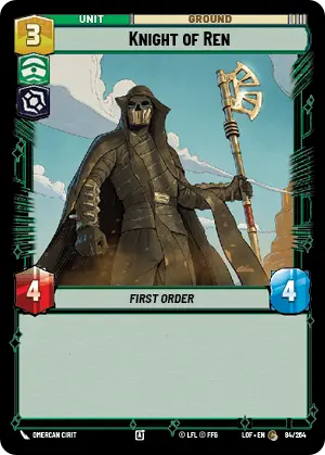 Knight of Ren (LOF) Common Fantasy Flight Games Standard Non-Foil