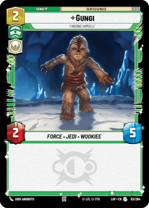 Gungi - Finding Himself (LOF) Uncommon Fantasy Flight Games Standard Non-Foil