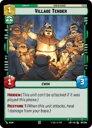 Village Tender (LOF) Common Fantasy Flight Games Standard Non-Foil