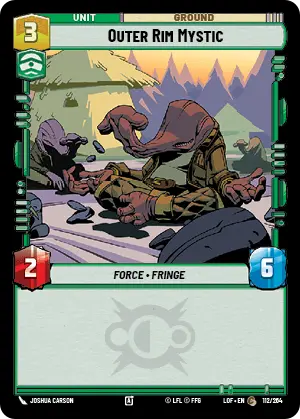 Outer Rim Mystic (LOF) Common Fantasy Flight Games Standard Non-Foil