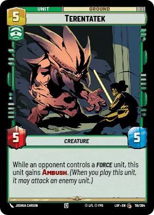 Terentatek (LOF) Common Fantasy Flight Games Standard Non-Foil