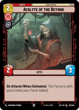 Acolyte of the Beyond (LOF) Common Fantasy Flight Games Standard Non-Foil