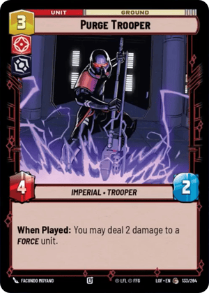 Purge Trooper (LOF) Common Fantasy Flight Games Standard Non-Foil