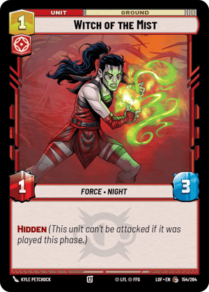 Witch of the Mist (LOF) Common Fantasy Flight Games Standard Non-Foil