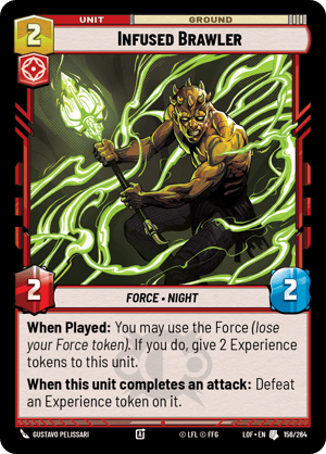 Infused Brawler (LOF) Uncommon Fantasy Flight Games Standard Non-Foil