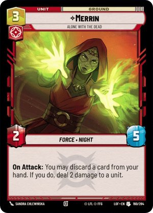 Merrin - Alone with the Dead (LOF) Uncommon Fantasy Flight Games Standard Non-Foil