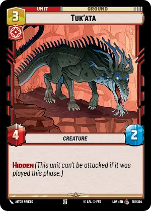 Tuk'ata (LOF) Common Fantasy Flight Games Standard Non-Foil