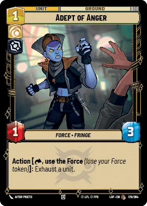 Adept of Anger (LOF) Common Fantasy Flight Games Standard Non-Foil