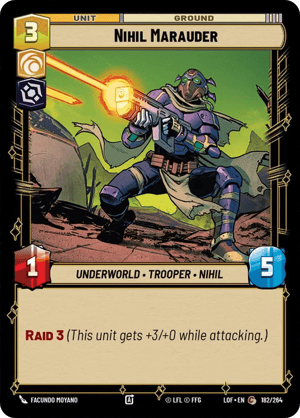 Nihil Marauder (LOF) Common Fantasy Flight Games Standard Non-Foil
