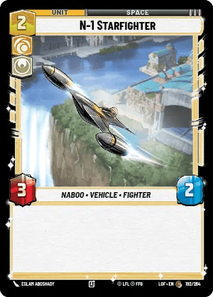 N-1 Starfighter (LOF) Common Fantasy Flight Games Standard Non-Foil