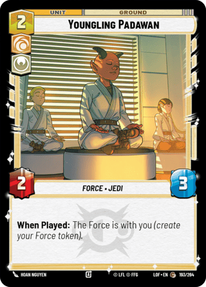 Youngling Padawan (LOF) Common Fantasy Flight Games Standard Non-Foil
