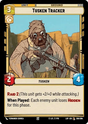Tusken Tracker (LOF) Common Fantasy Flight Games Standard Non-Foil