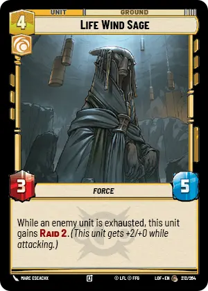 Life Wind Sage (LOF) Common Fantasy Flight Games Standard Non-Foil