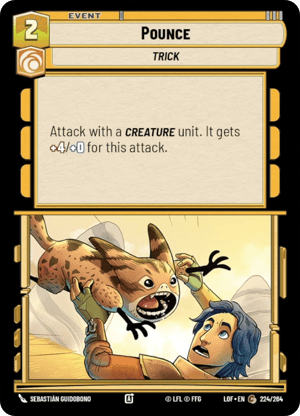 Pounce (LOF) Common Fantasy Flight Games Standard Non-Foil