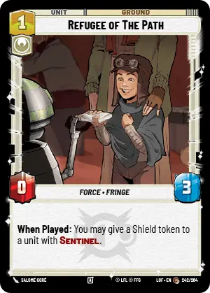Refugee of the Path (LOF) Common Fantasy Flight Games Standard Non-Foil