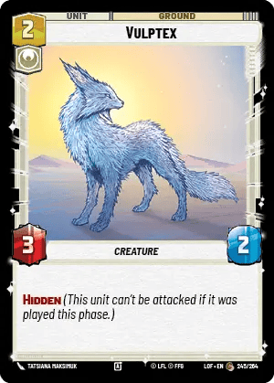 Vulptex (LOF) Common Fantasy Flight Games Standard Non-Foil