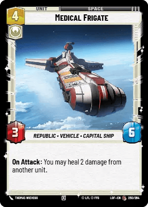Medical Frigate (LOF) Common Fantasy Flight Games Standard Non-Foil
