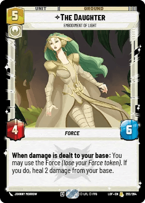 The Daughter - Embodiment of Light (LOF) Rare Fantasy Flight Games Standard Non-Foil