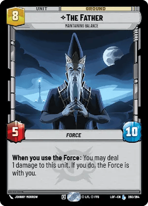 The Father - Maintaining Balance (LOF) Legendary Fantasy Flight Games Standard Non-Foil