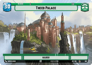 Theed Palace - Naboo (JTL) Common Fantasy Flight Games Hyperspace Non-Foil