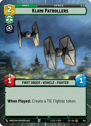 Kijimi Patrollers (JTL) Common Fantasy Flight Games Hyperspace Non-Foil