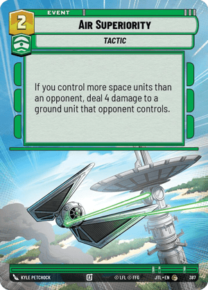 Air Superiority (JTL) Common Fantasy Flight Games Hyperspace Non-Foil