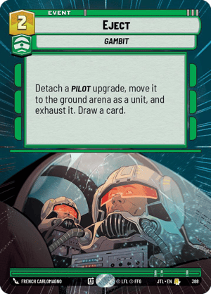 Eject (JTL) Rare Fantasy Flight Games Hyperspace Non-Foil