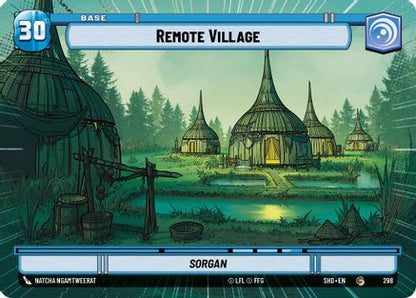 Remote Village - Sorgan (SHD) Common  Fantasy Flight Games Hyperspace Non-Foil 